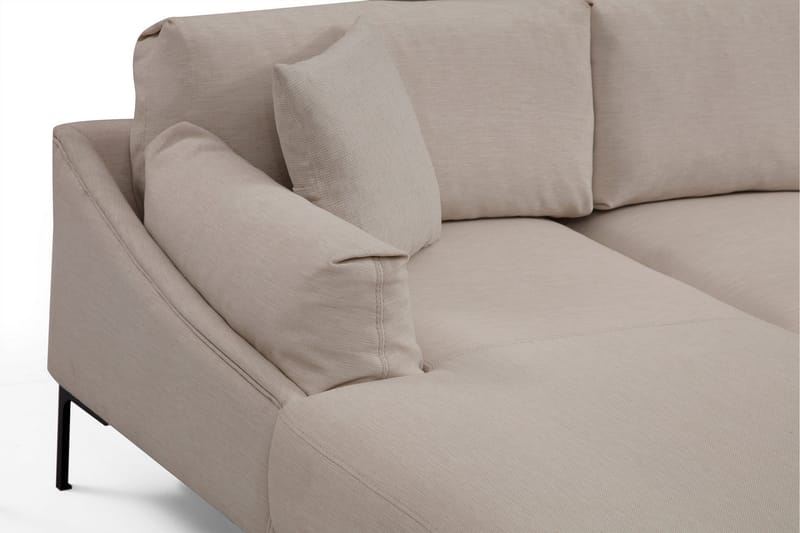 Lintley Soffa m. Divan 4-sits Cream - Möbler - Vardagsrum - Soffor - Divansoffa & schäslong