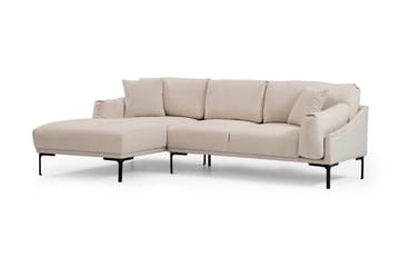 Lintley Soffa m. Divan 4-sits Cream