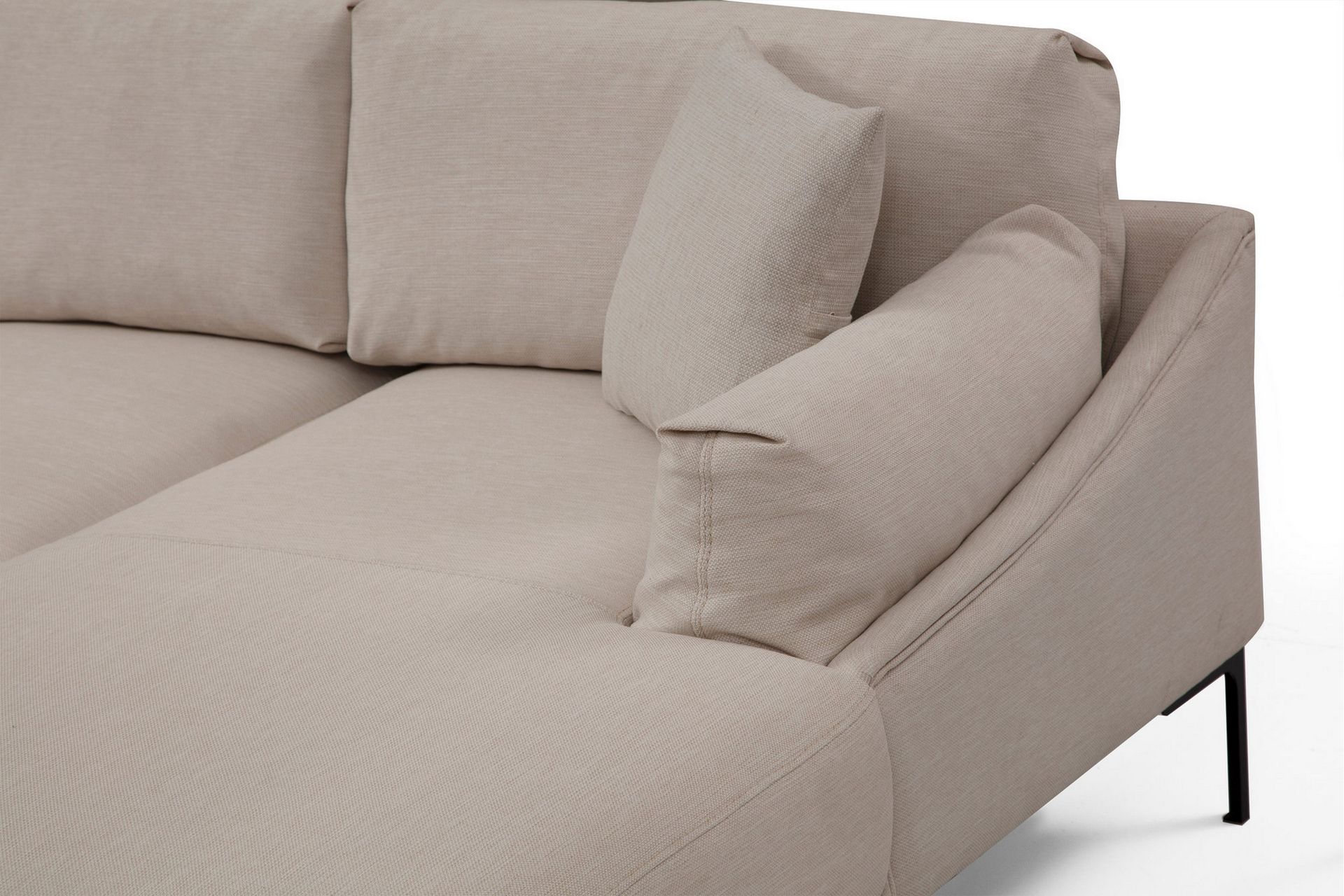 Lintley Soffa m. Divan 4-sits Cream - Möbler - Vardagsrum - Soffor - Divansoffa & schäslong