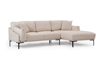 Lintley Soffa m. Divan 4-sits Cream