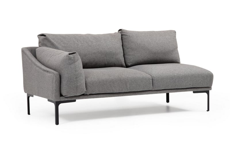 Lintley Soffa m. Divan 4-sits Grå - Möbler - Vardagsrum - Soffor - Divansoffa & schäslong