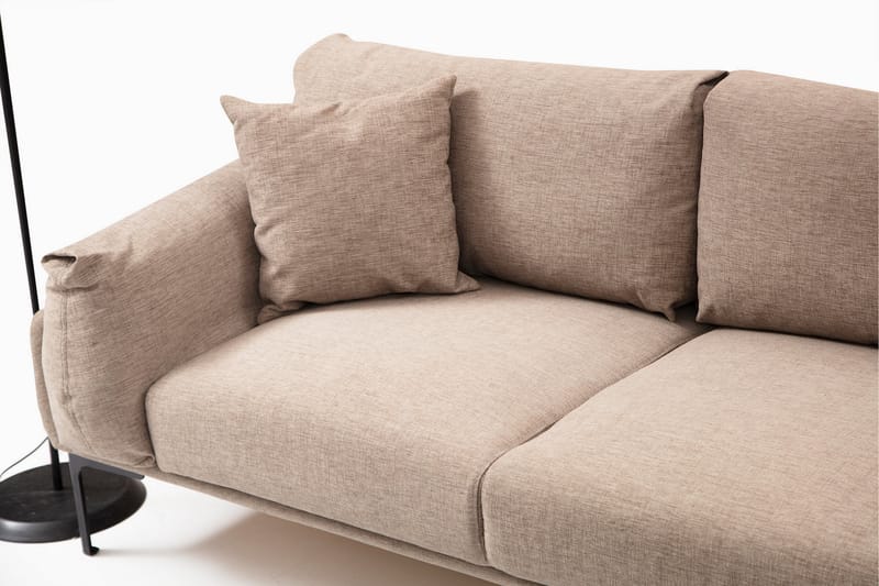 Lintley Soffa m. Divan 4-sits Mocha - Möbler - Vardagsrum - Soffor - Divansoffa & schäslong