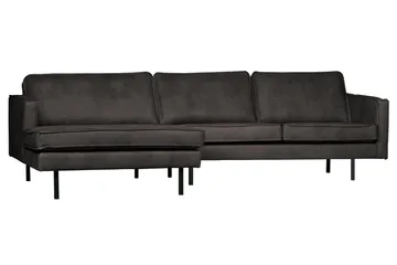 Lissbon Divansoffa Vänster - Svart - Möbler - Vardagsrum - Soffor - Divansoffa & schäslong