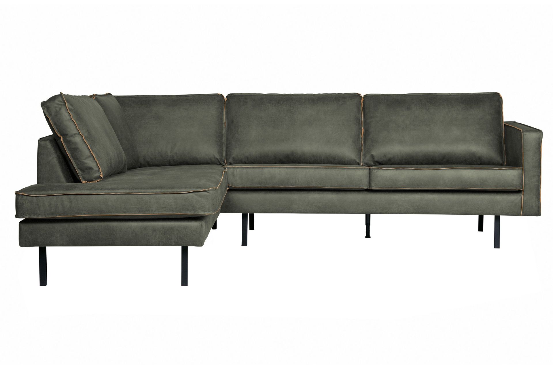 lissbon hörnsoffa - armégrön