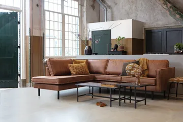 Lissbon Hörnsoffa - Cognac - Möbler - Vardagsrum - Soffor - Divansoffa & schäslong