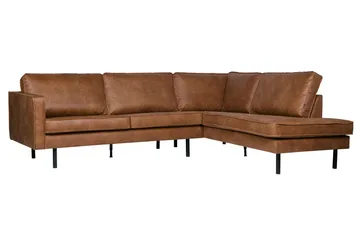 Lissbon Hörnsoffa - Cognac - Möbler - Vardagsrum - Soffor - Divansoffa & schäslong