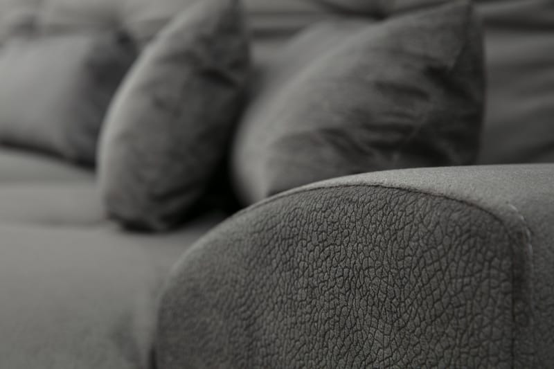 Longa Hörnsoffa med Divan Vänster - Svart - Möbler - Vardagsrum - Soffor - Divansoffa & schäslong