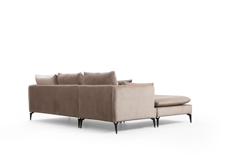 Luces Vänster L-formad Divansoffa med Schäslong 289 cm i Tyg - Beige - Möbler - Vardagsrum - Soffor - Divansoffa & schäslong