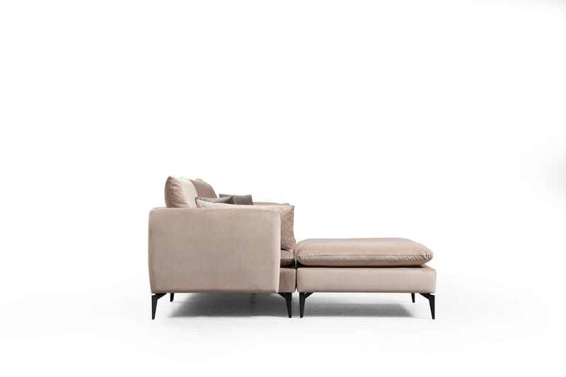 Luces Vänster L-formad Divansoffa med Schäslong 289 cm i Tyg - Beige - Möbler - Vardagsrum - Soffor - Divansoffa & schäslong