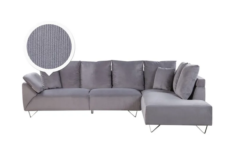 Lunnera 4-sits Hörnsoffa Vänster - Grå - Möbler - Vardagsrum - Soffor - Divansoffa & schäslong