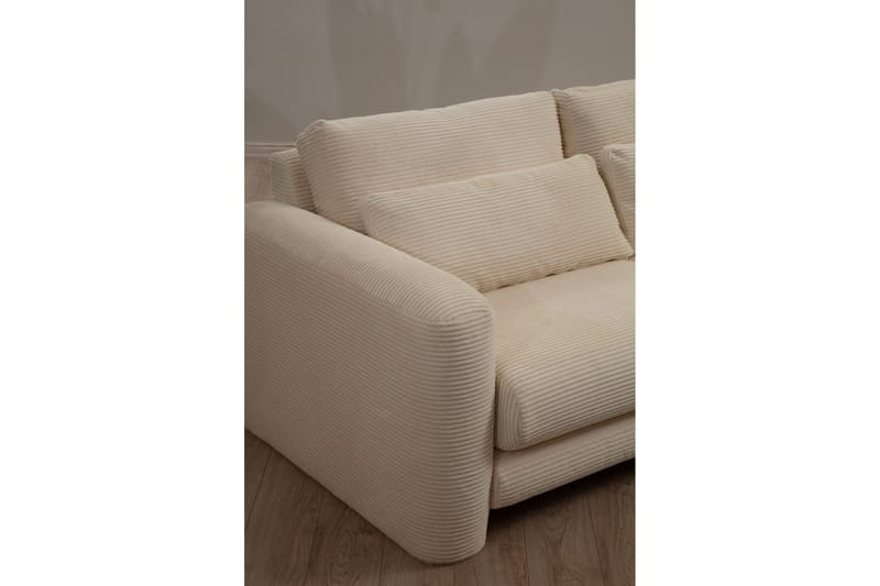 Makhan Soffa m. Divan 3-sits - Beige - Möbler - Vardagsrum - Soffor - Divansoffa & schäslong