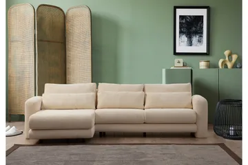 Makhan Soffa m. Divan 3-sits - Beige - Möbler - Vardagsrum - Soffor - Divansoffa & schäslong