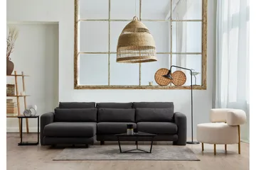 Makhan Soffa m. Divan 3-sits - Grå - Möbler - Vardagsrum - Soffor - Divansoffa & schäslong