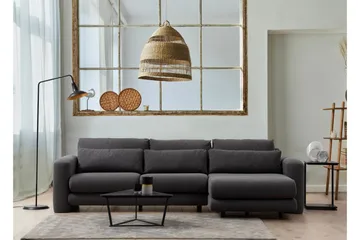 Makhan Soffa m. Divan 3-sits - Grå - Möbler - Vardagsrum - Soffor - Divansoffa & schäslong