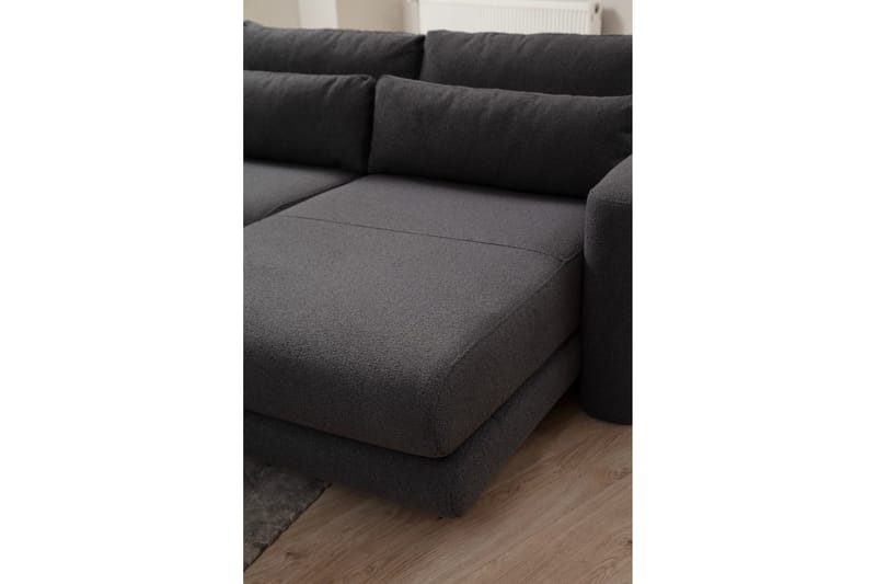 Makhan Soffa m. Divan 3-sits - Grå - Möbler - Vardagsrum - Soffor - Divansoffa & schäslong