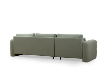 Makhan Soffa m. Divan 3-sits - Grön - Möbler - Vardagsrum - Soffor - Divansoffa & schäslong