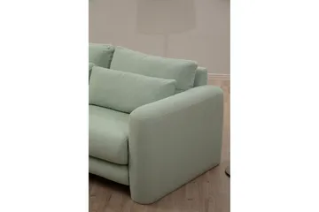 Makhan Soffa m. Divan 3-sits - Grön - Möbler - Vardagsrum - Soffor - Divansoffa & schäslong