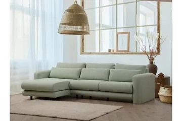 Makhan Soffa m. Divan 3-sits - Grön - Möbler - Vardagsrum - Soffor - Divansoffa & schäslong