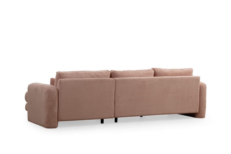 Makhan Soffa m. Divan 3-sits - Rosa - Möbler - Vardagsrum - Soffor - Divansoffa & schäslong