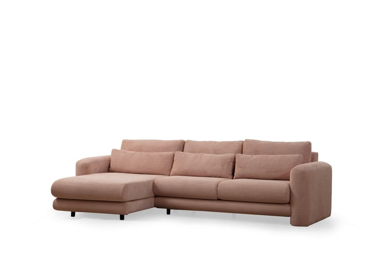 Makhan Soffa m. Divan 3-sits - Rosa - Möbler - Vardagsrum - Soffor - Divansoffa & schäslong