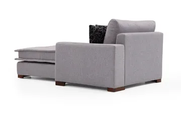 Mamerto Soffa m. Divan 4-sits - Ljusgrå - Möbler - Vardagsrum - Soffor - Hörnsoffor
