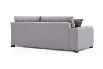 Mamerto Soffa m. Divan 4-sits - Ljusgrå - Möbler - Vardagsrum - Soffor - Hörnsoffor