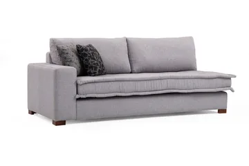 Mamerto Soffa m. Divan 4-sits - Ljusgrå - Möbler - Vardagsrum - Soffor - Divansoffa & schäslong