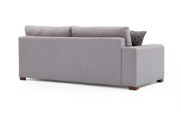 Mamerto Soffa m. Divan 4-sits - Ljusgrå - Möbler - Vardagsrum - Soffor - Divansoffa & schäslong