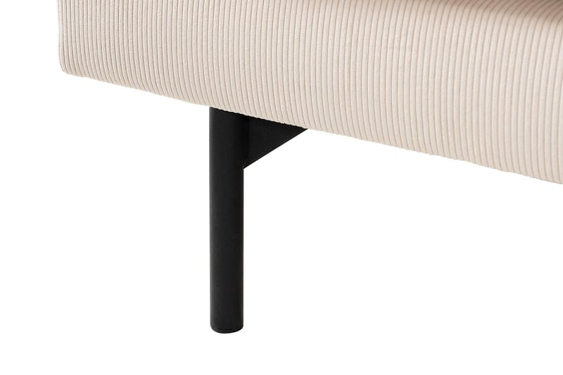 Menard 4-sits Högervänd L-formad Djup Schäslongsoffa i Manchester - Beige - Möbler - Vardagsrum - Soffor - Divansoffa & schäslong