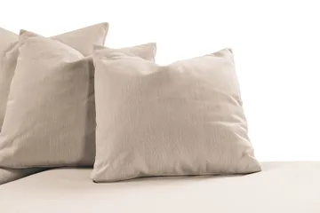 Menard 4-sits Högervänd L-formad Djup Schäslongsoffa i Tyg - Beige - Möbler - Vardagsrum - Soffor - Divansoffa & schäslong