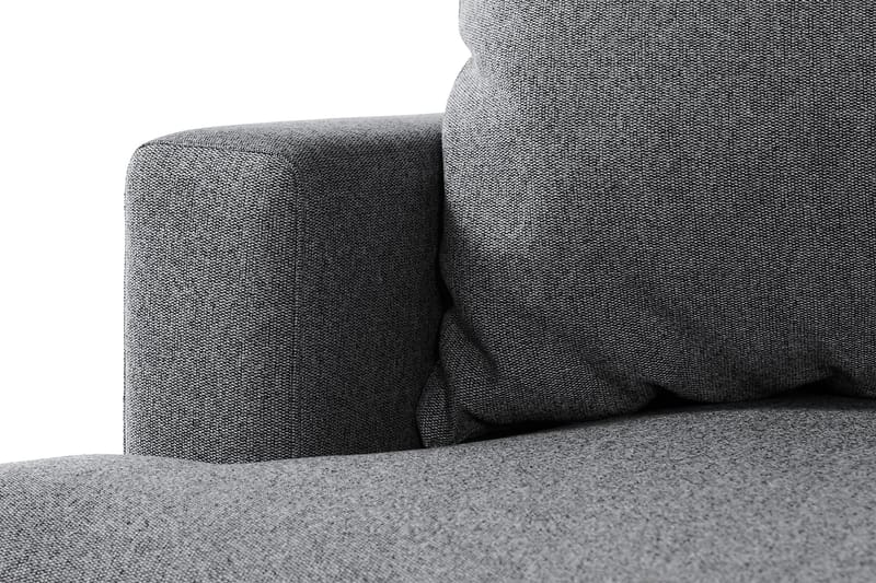 Menard 4-sits Högervänd L-formad Schäslongsoffa i Tyg - Mörkgrå - Möbler - Vardagsrum - Soffor - Divansoffa & schäslong