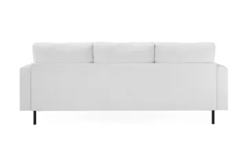 Menard Compact 3-sits Högervänd L-formad Divansoffa i Bouclé - Vit - Möbler - Vardagsrum - Soffor - Divansoffa & schäslong