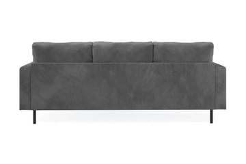 Menard Compact 3-sits Högervänd L-formad Divansoffa i Manchester - Grå - Möbler - Vardagsrum - Soffor - Divansoffa & schäslong