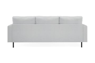 Menard Compact 3-sits Högervänd L-formad Divansoffa i Tyg - Ljusgrå - Möbler - Vardagsrum - Soffor - Divansoffa & schäslong