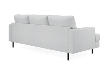 Menard Compact 3-sits Högervänd L-formad Divansoffa i Tyg - Ljusgrå - Möbler - Vardagsrum - Soffor - Divansoffa & schäslong