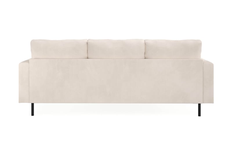 Menard Compact 3-sits Vänstervänd L-formad Divansoffa i Manchester - Beige - Möbler - Vardagsrum - Soffor - Divansoffa & schäslong