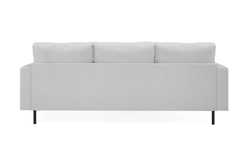 Menard Compact 3-sits Vänsterv änd L-formad Divansoffa i Tyg - Ljusgrå - Möbler - Vardagsrum - Soffor - Divansoffa & schäslong