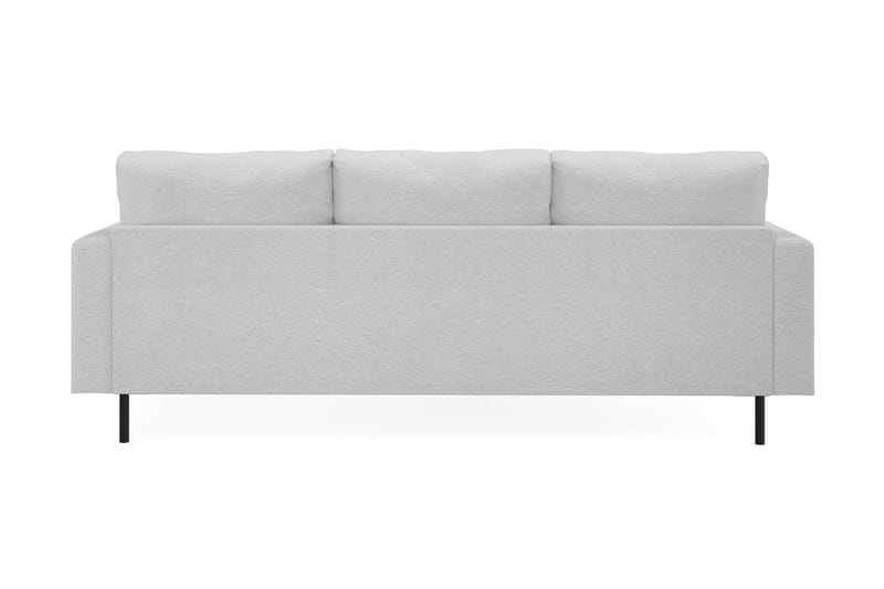 Menard Compact 3-sits Vänstervänd L-formad Divansoffa i Tyg - Ljusgrå - Möbler - Vardagsrum - Soffor - Divansoffa & schäslong