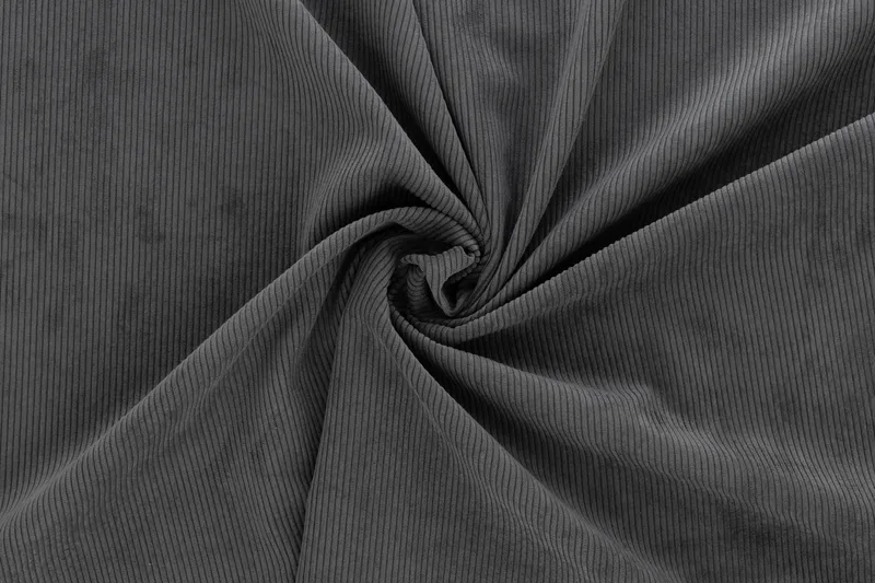 Menard Compact 4-sits Vänstervänd L-formad Schäslongsoffa i Manchester - Grå - Möbler - Vardagsrum - Soffor - Divansoffa & schäslong