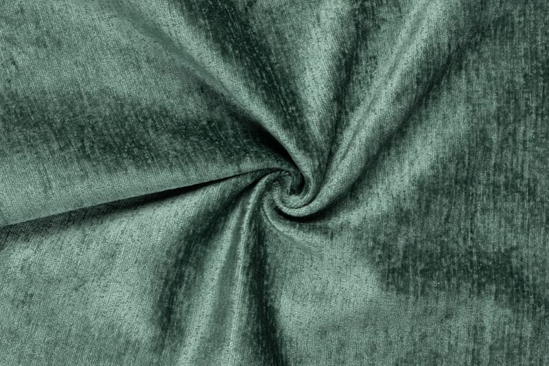 Menard Compact 4-sits Vänstervänd L-formad Schäslongsoffa i Sammet - Mörkgrön - Möbler - Vardagsrum - Soffor - Divansoffa & schäslong