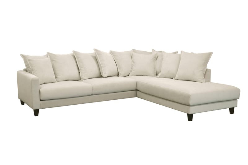 MINIJA Schäslongsoffa 4-sits Beige - Möbler - Vardagsrum - Soffor - Divansoffa & schäslong