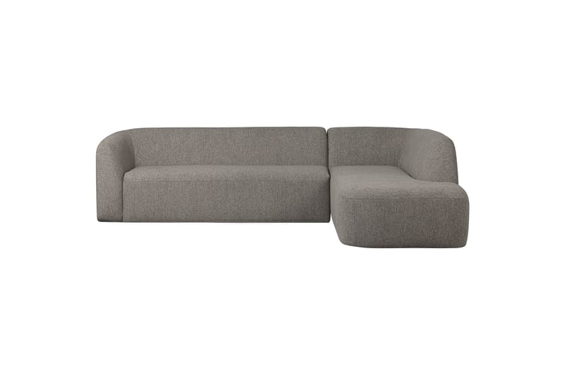 Mooli Soffa med Schäslong 3-sits Grå - Divansoffa & schäslong