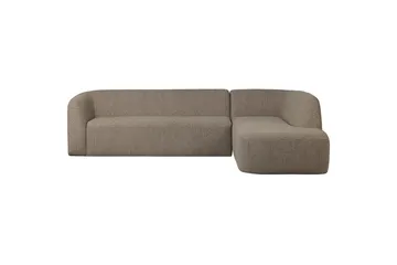 Mooli Soffa med Schäslong 3-sits - Ljusbrun - Möbler - Vardagsrum - Soffor - Divansoffa & schäslong