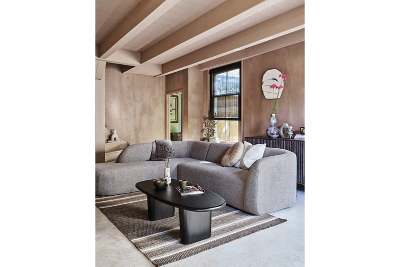 Mooli Soffa med Schäslong 3-sits Ljusbrun - Möbler - Vardagsrum - Soffor - Divansoffa & schäslong