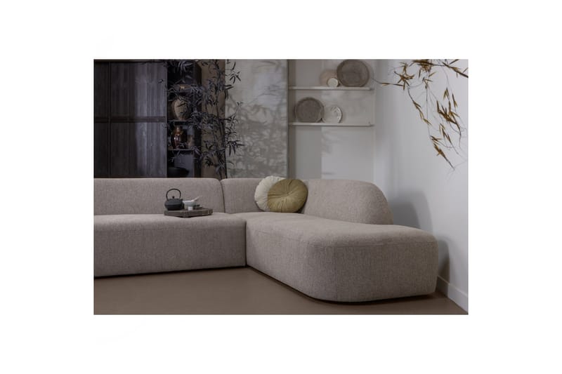 Mooli Soffa med Schäslong 3-sits - Naturmelange - Möbler - Vardagsrum - Soffor - Divansoffa & schäslong
