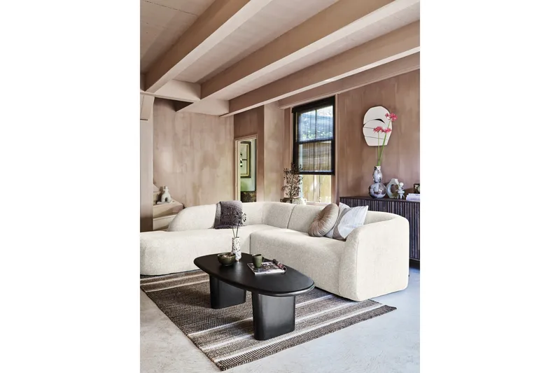 Mooli Soffa med Schäslong 3-sits - Pearl - Möbler - Vardagsrum - Soffor - Divansoffa & schäslong