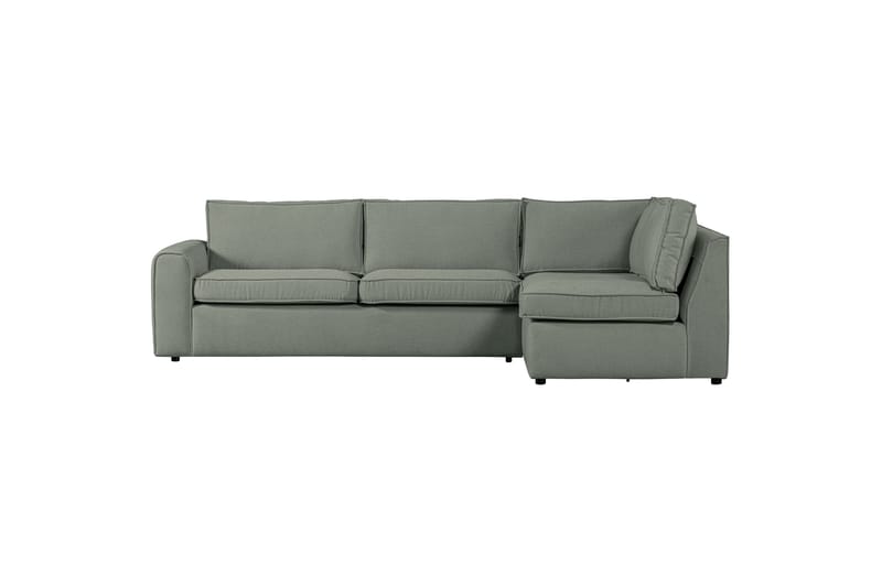 MUJO Soffa med Schäslong 3-sits Denim - Möbler - Vardagsrum - Soffor - Divansoffa & schäslong
