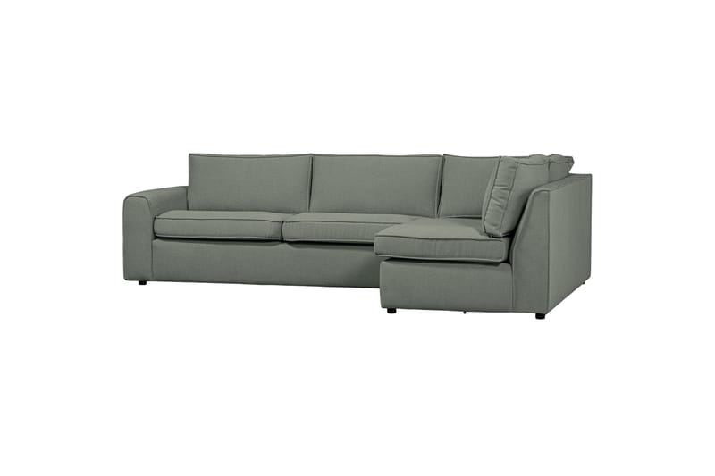 MUJO Soffa med Schäslong 3-sits Denim - Möbler - Vardagsrum - Soffor - Divansoffa & schäslong