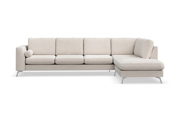 NASHVILLE LYX 4-sits Soffa med Schäslong Höger Beige