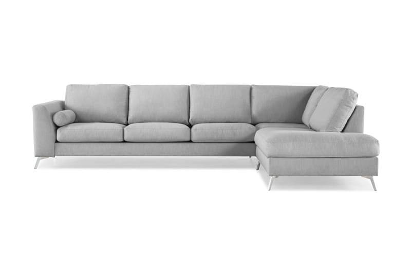 NASHVILLE LYX 4-sits Soffa med Schäslong Höger Grå - Möbler - Vardagsrum - Soffor - Divansoffa & schäslong